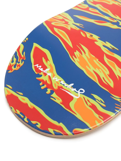 Maharishi Logo-print Detail Skateboard In Braun