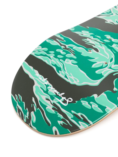 Maharishi Logo-print Detail Skateboard In Braun