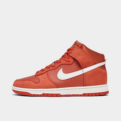 Shop Nike Dunk High Emb Casual Shoes In Mantra Orange/sail