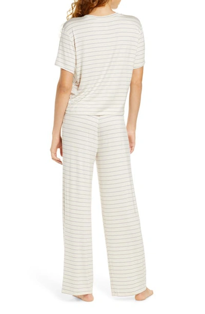 Shop Honeydew Intimates All American Pajamas In Sweet Cream Stripe