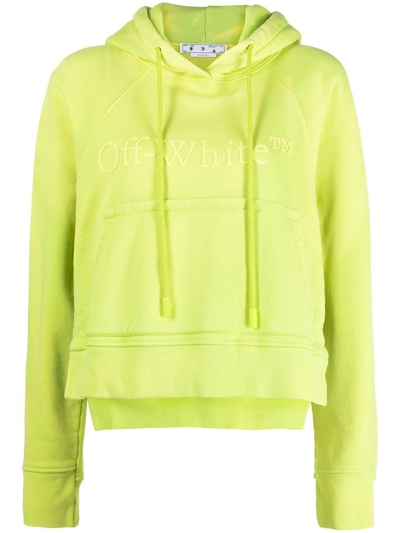 Off white lime green hot sale hoodie