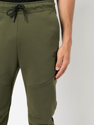 Shop Nike Drawstring Track Pants In Green