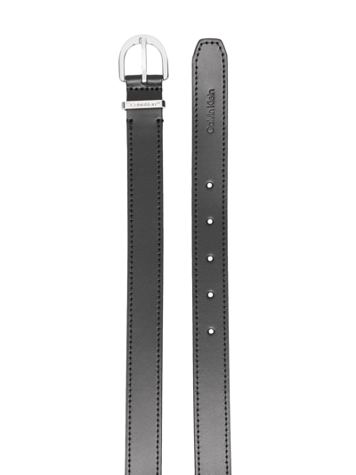 Shop Calvin Klein Buckle-fastening 25mm Belt In Schwarz