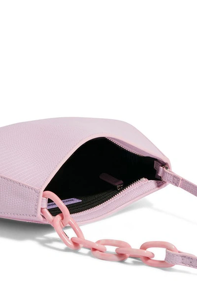 Shop House Of Want Newbie Vegan Leather Shoulder Bag In Pink Lady