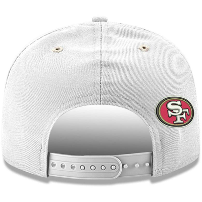 Shop New Era White San Francisco 49ers Script Original Fit 9fifty Snapback Hat