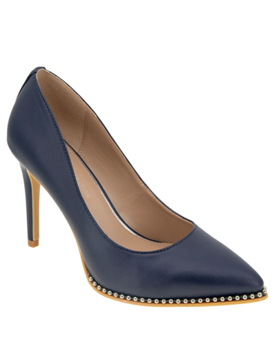 Shop Bcbgeneration Women's Hawti Pointed-toe Pumps In Navy