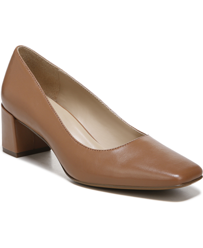 Shop Naturalizer Karina Pumps In English Tea Brown Leather