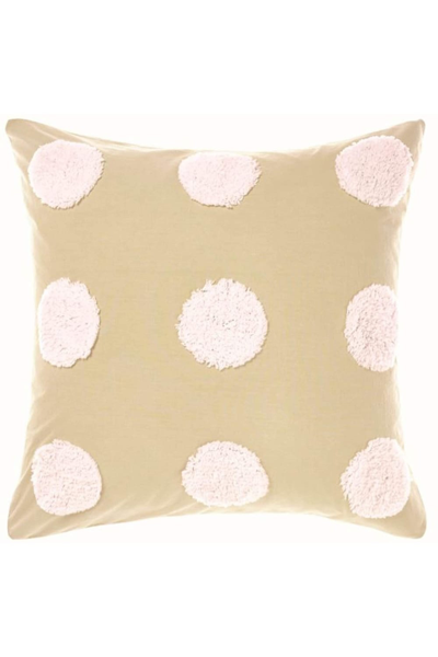 Shop Linen House Haze Continental Sham Pillowcase Cover (pink/sand) (26 X 26in)
