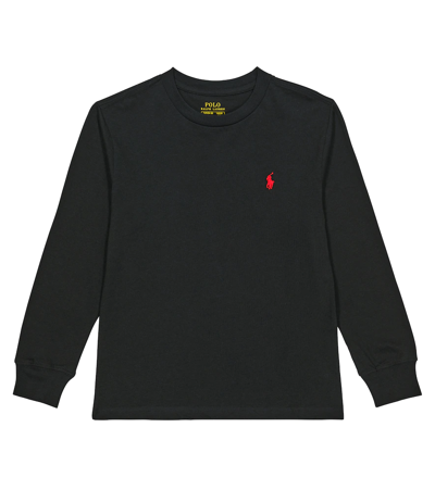 Shop Polo Ralph Lauren Cotton Sweatshirt In Rl Black