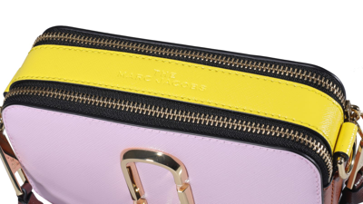 Shop Marc Jacobs Top Zip Clutch Detail Tote In Multicolor