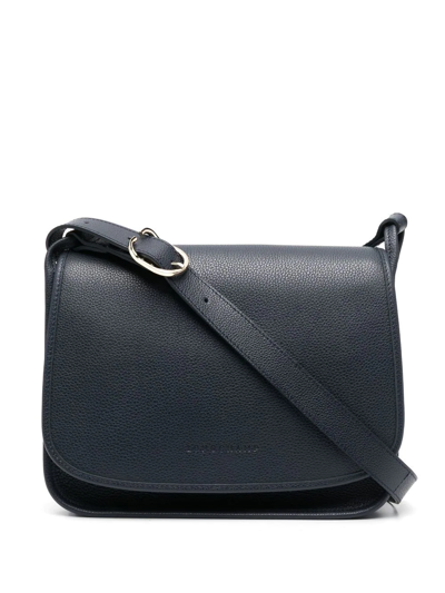Longchamp Le Foulonne Leather Crossbody Bag In Blue | ModeSens