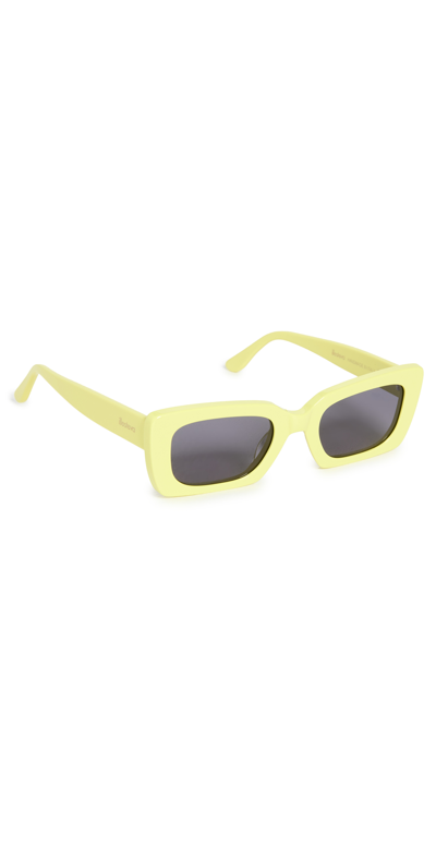 Shop Illesteva Wilson Margarita Sunglasses In Margarita W/ Grey Flat Lenses