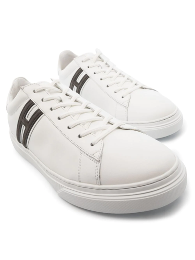 Shop Hogan H365 Low-top Sneakers In White