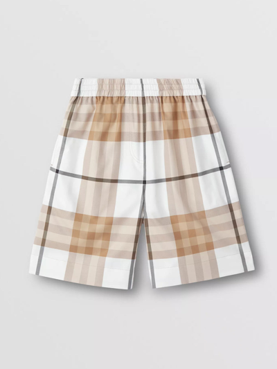 Shop Burberry Shorts Clothing In Multicolour