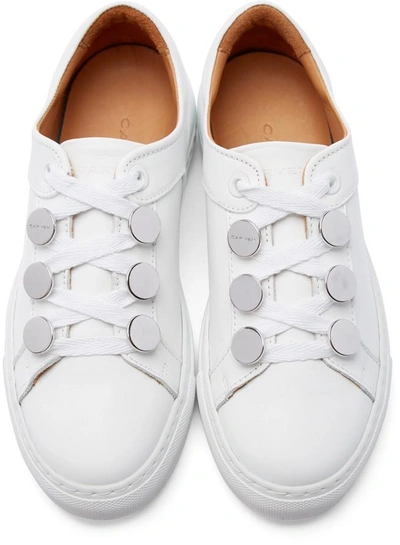 Shop Carven White Low-top Trainers