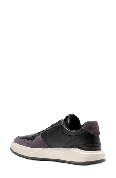 Cole Haan Gp Crossover Mens Faux Leather Exercise Athletic And Training Shoes In Black Leather