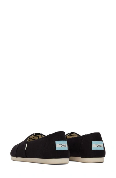 Shop Toms Alpargata Slip-on In Black