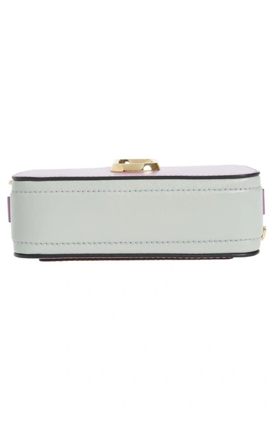 Shop Marc Jacobs The Colorblock Snapshot Bag In Regal Orchid Multi