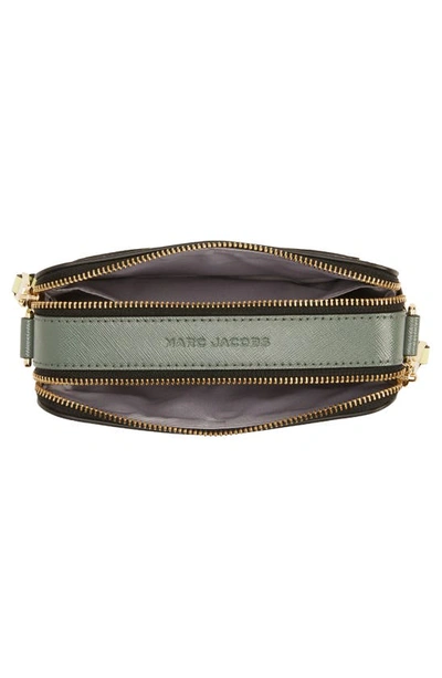 The Marc Jacobs Snapshot Leather Crossbody In Green Multi/silver | ModeSens