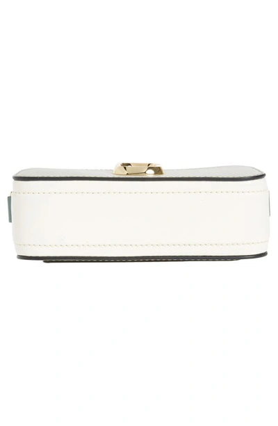 Shop Marc Jacobs The Colorblock Snapshot Bag In Silver Sage Multi