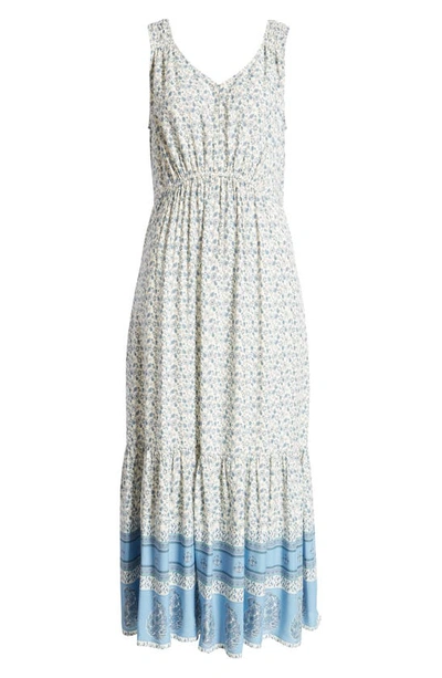 Shop Beachlunchlounge Freesia Print Maxi Dress In Paisley Dream