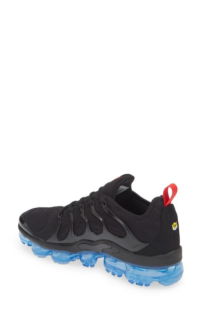 Shop Nike Air Vapormax Plus Sneaker In Black/ Red/ Blue