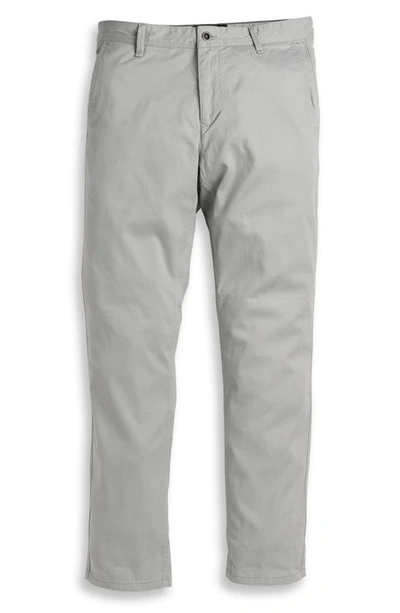 Shop Rodd & Gunn Thomas Road Stretch Cotton Flat Front Chinos In Pebble