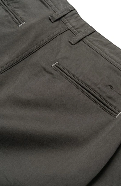 Rodd & Gunn Thomas Road Stretch Cotton Flat Front Chinos In Thyme