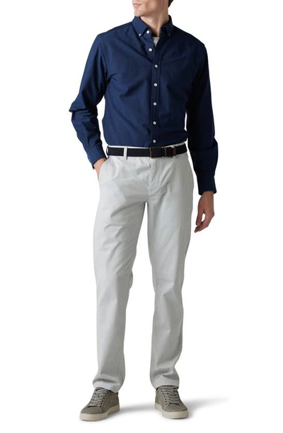 Shop Rodd & Gunn Thomas Road Stretch Cotton Flat Front Chinos In Pebble