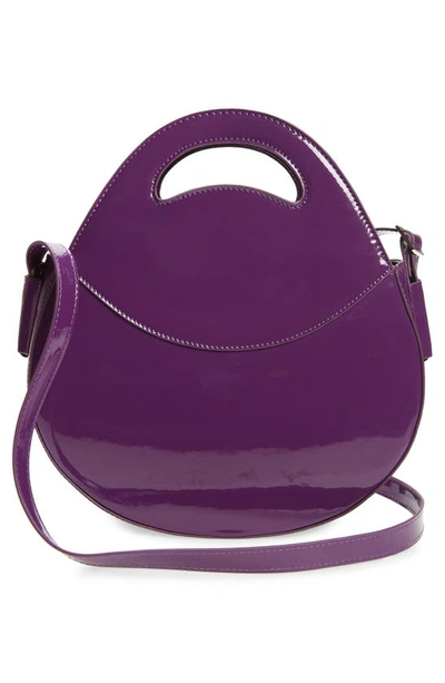 Shop Homage Year Classic Ova Shoulder Bag In Purple
