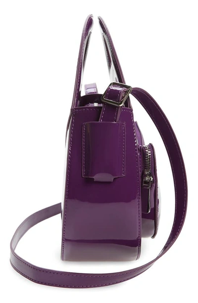 Shop Homage Year Classic Ova Shoulder Bag In Purple