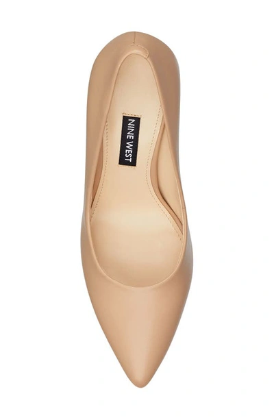 NINE WEST FLAX SUEDE POINTED TOE PUMP 