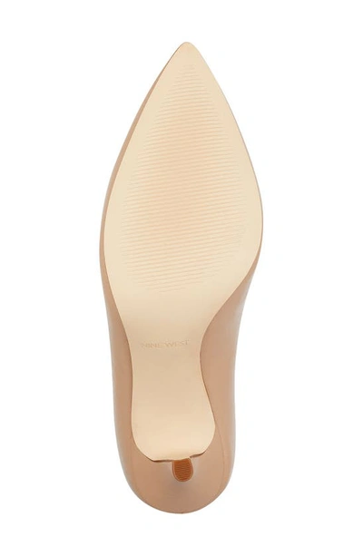 NINE WEST FLAX SUEDE POINTED TOE PUMP 
