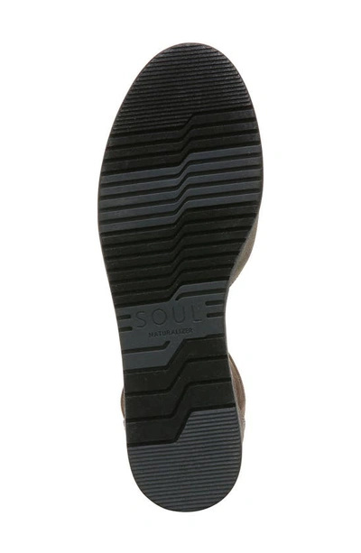 Natural Soul Soul Naturalizer Intro D'orsay Wedge Flat In Grey Synthetic Nubuck