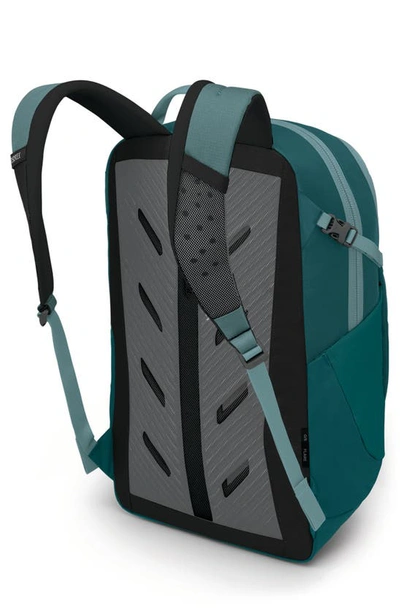 Shop Osprey Flare 27-liter Backpack In Succulent Green/ Deep Teal