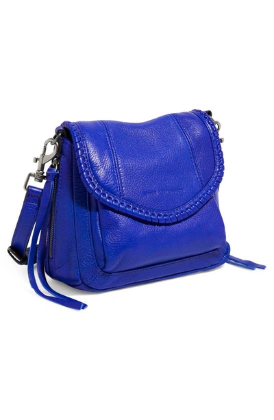 Shop Aimee Kestenberg Mini All For Love Convertible Leather Crossbody Bag In Cobalt