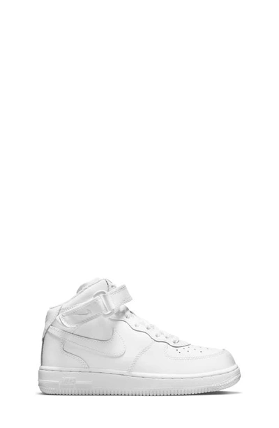 Nike Force 1 Little Kids' Shoes in White, Size: 13.5C | DV1332-100
