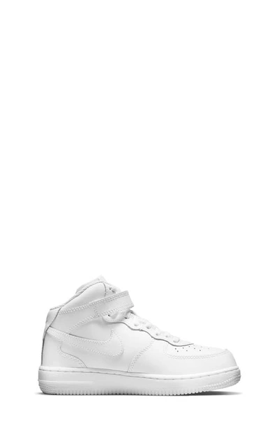 Shop Nike Air Force 1 Mid Sneaker In White/ White
