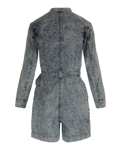 Shop Stella Mccartney All In One Denim Jumpsuit In Blue