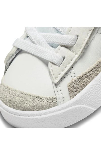 Shop Nike Kids' Blazer Mid '77 Sneaker In White/ Clear/ Brown/ White