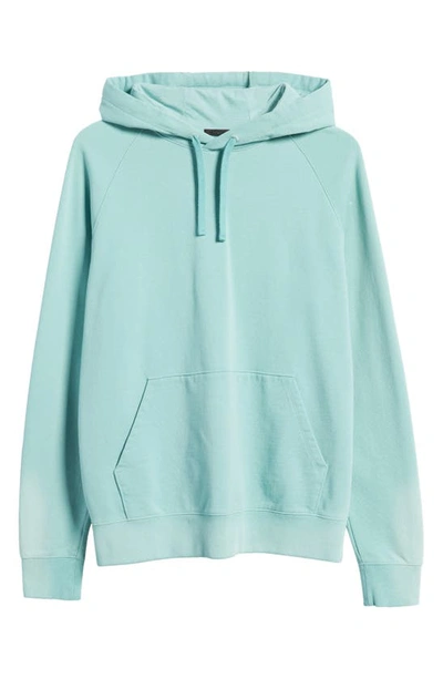 Shop Atm Anthony Thomas Melillo French Terry Pullover Hoodie In Iceberg Combo