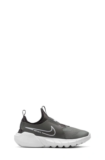 Shop Nike Flex Runner 2 Slip-on Running Shoe In Pewter/ White/ Ash/ Blue
