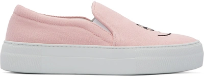 Joshua Sanders Pink Barbapapa Slip-on Sneakers