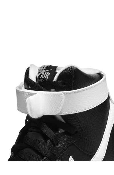 Shop Nike Air Force 1 High '07 Sneaker In Black/ Whitednu