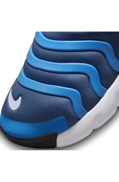 Shop Nike Kids' Dynamo Go Sneaker In Mystic Navy/ White/ Blue