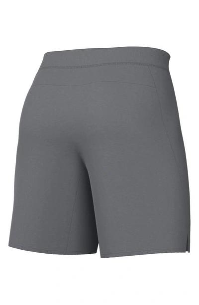 Nike Men's  Pro Dri-fit Flex Vent Max 8" Training Shorts In Smoke Grey/ Black