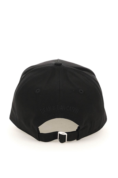 Shop Dsquared2 Baseball Cap With Icon Logo In Black