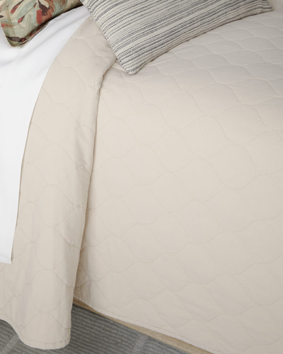 Shop Tl At Home Gavin Oatmeal King Quilt