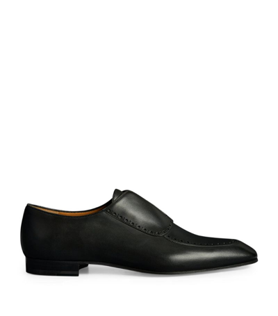 Shop Christian Louboutin Lafitte Leather Oxford Shoes In Black