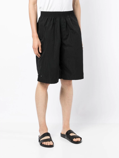 True Tribe Rough Steve Knee-length Swim Shorts In Schwarz